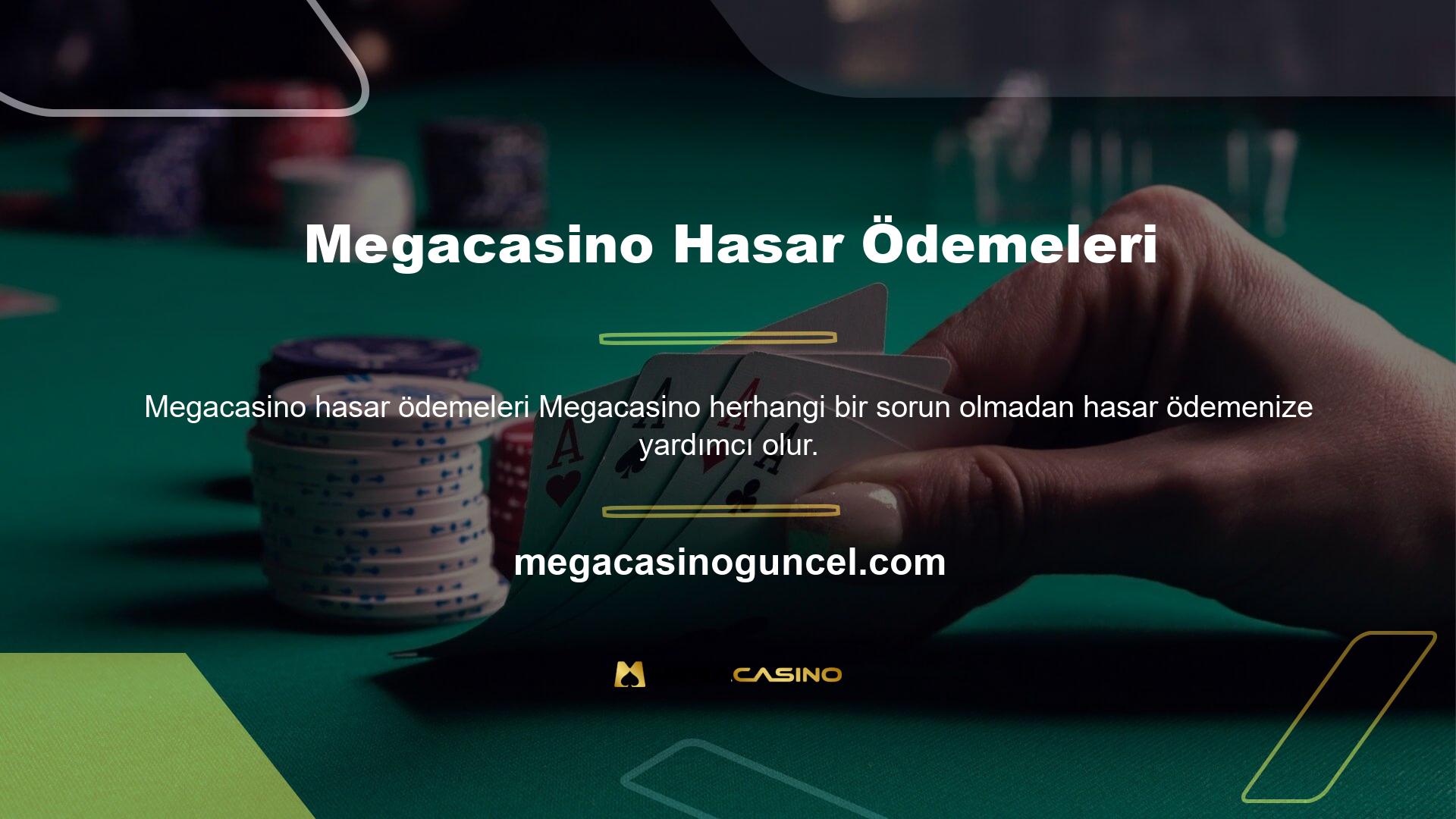 Megacasino yapacak çok az şeyi vardı, ancak şikayetler nedeniyle sorunları yoktu