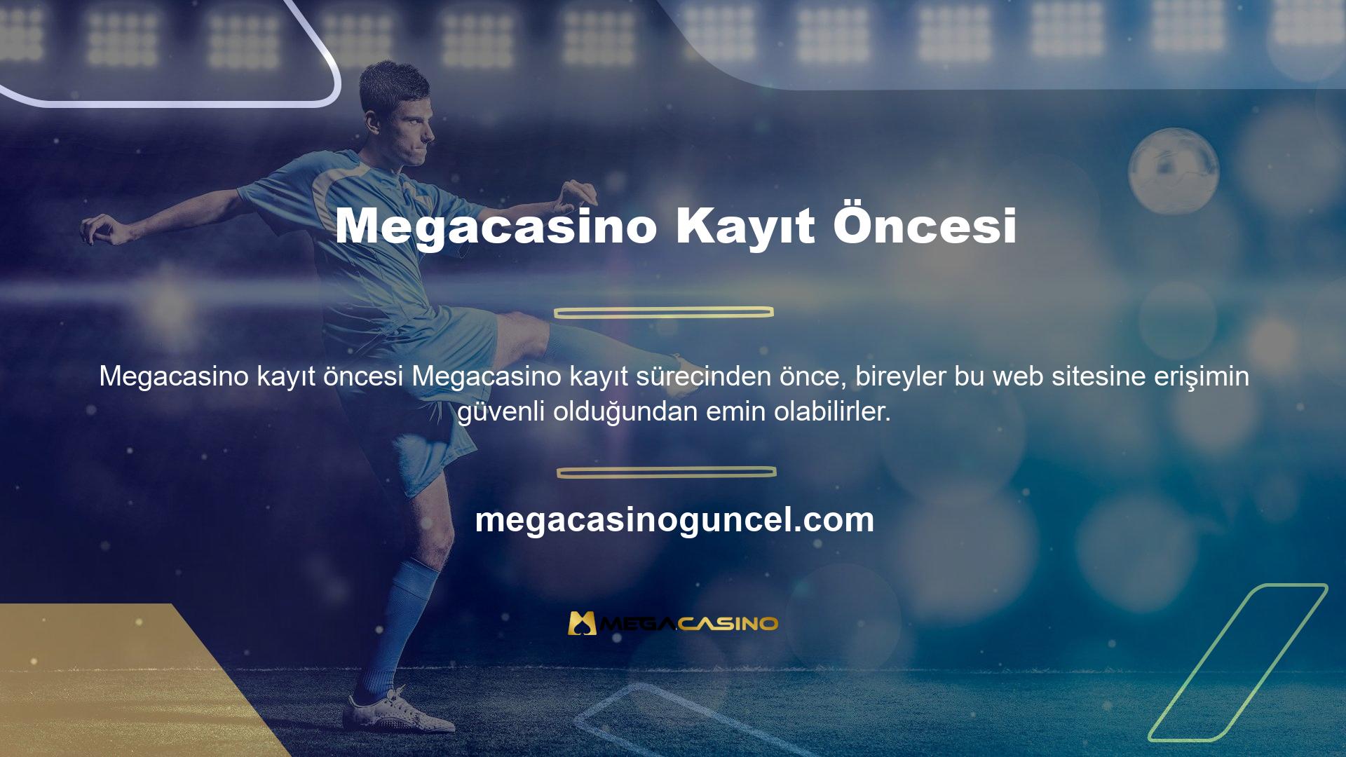 Megacasino güvenli bir giriş sayfası mı? Bu, endişemiz olmadığı anlamına gelir